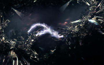 Картинка 3д графика abstract абстракции