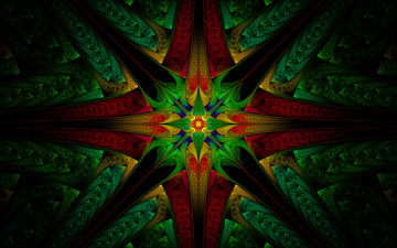 Картинка 3д графика fractal фракталы