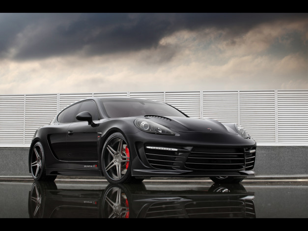 Обои картинки фото 2011, topcar, porsche, panamera, stingray, gtr, автомобили
