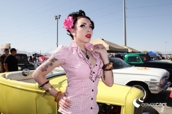 Картинка автомобили авто девушками