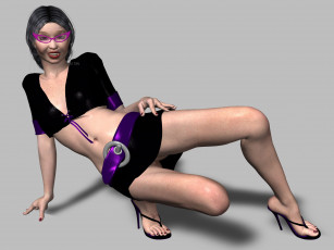 Картинка 3д графика people люди девушка