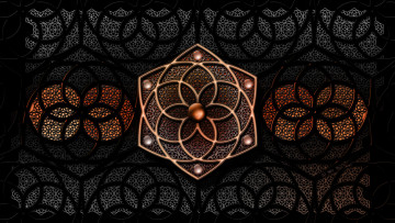 Картинка 3д графика fractal фракталы узор фон цвета