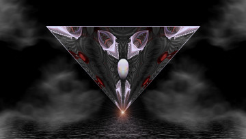 Картинка 3д графика fractal фракталы узор фон цвета