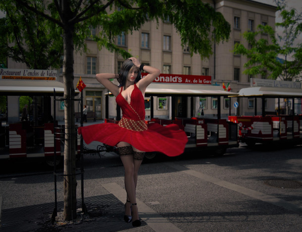 Обои картинки фото 3д, графика, people, люди, девушка