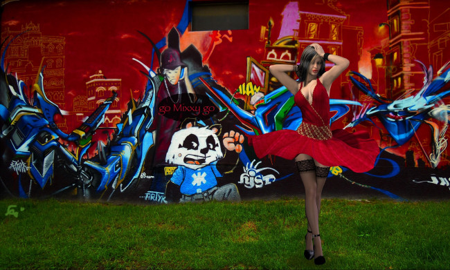 Обои картинки фото 3д, графика, people, люди, девушка