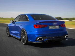 Картинка автомобили audi quattro clubsport a3 синий 2014 г concept