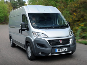 Картинка автомобили fiat серый uk-spec 2014 l3h2 van maxi ducato