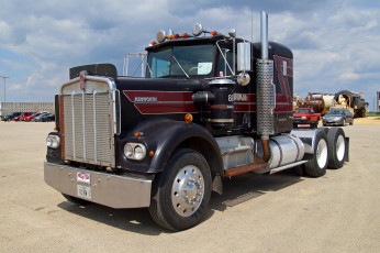 Картинка kenworth+truck+model+w900 автомобили kenworth грузовик тяжёлый