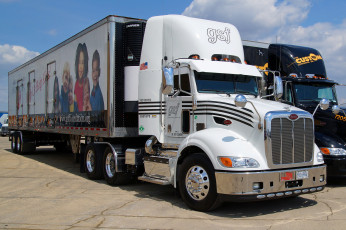 Картинка peterbilt+truck автомобили peterbilt грузовик тяжёлый