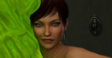 Картинка 3д+графика portraits+ портрет взгляд девушка
