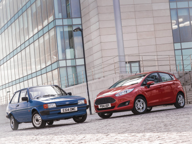 Обои картинки фото автомобили, ford, fiesta