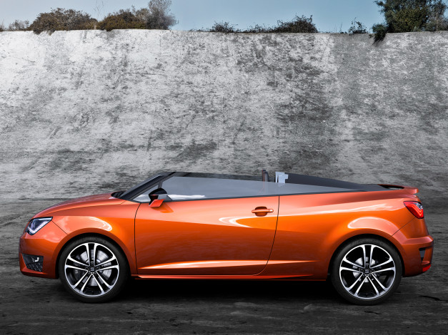 Обои картинки фото автомобили, seat, cupster, 2014г, ibiza