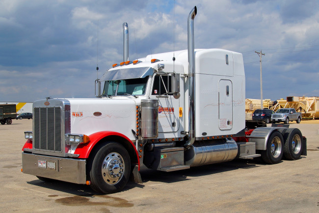 Обои картинки фото 1999 peterbilt truck model 379, автомобили, peterbilt, тяжёлый, грузовик