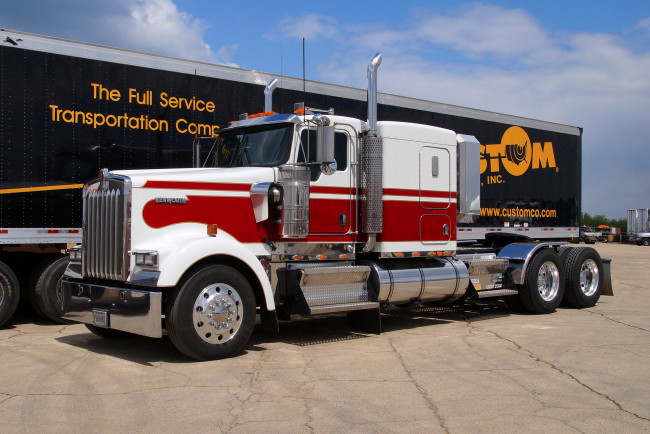 Обои картинки фото kenworth truck, автомобили, kenworth, грузовик, тяжёлый