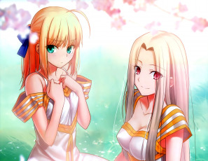 Картинка аниме fate zero девушки