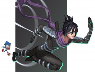 Картинка аниме one+punch+man соник