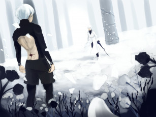 Картинка аниме tokyo+ghoul канеки кен токийский гуль