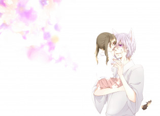 Картинка аниме kamisama+hajimemashita томое нанами