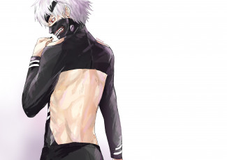 Картинка аниме tokyo+ghoul гуль канеки