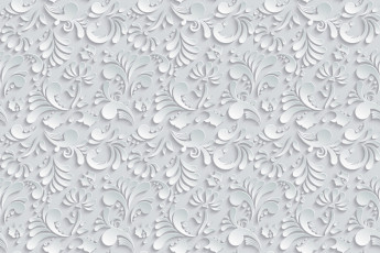 Картинка векторная+графика графика+ graphics листья узор объем