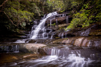 Картинка природа водопады водопад река ес