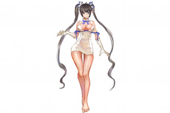 Картинка аниме danmachi гестия