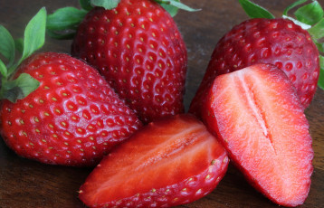 Картинка еда клубника +земляника ягоды