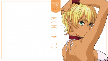 Картинка shokugeki+no+soma аниме фон взгляд девушка