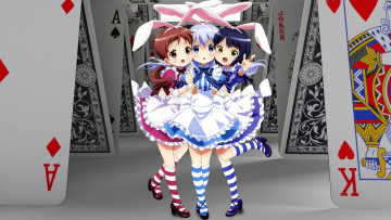 Картинка the+order+a+rabbit аниме gochuumon+wa+usagi+desu+ka фон взгляд девушки