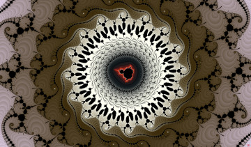 Картинка 3д+графика фракталы+ fractal цвета узор фон