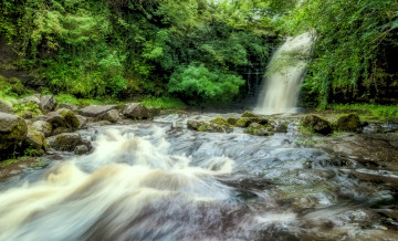 Картинка природа водопады водопад река ес