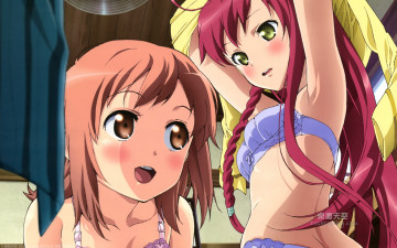 Картинка аниме hataraku+maou-sama девушки