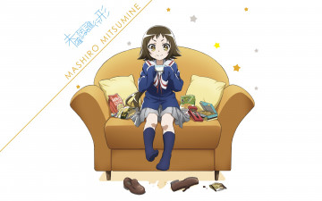 Картинка engaged+to+the+unidentified аниме mikakunin+de+shinkoukei взгляд девушка фон