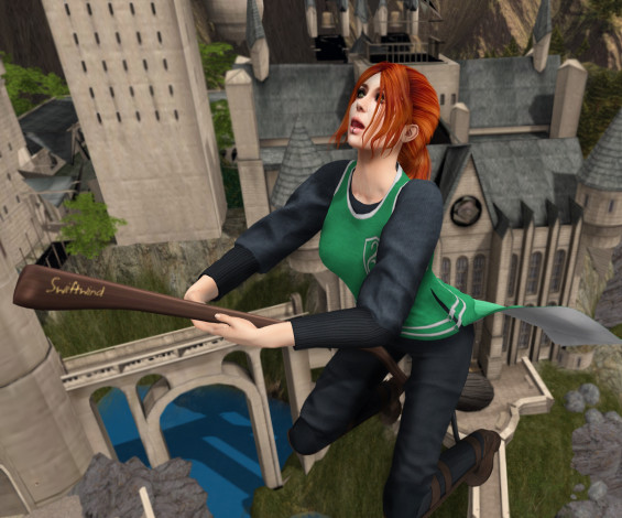 Обои картинки фото 3д графика, люди , people, девушка, рыжая, фон, взгляд