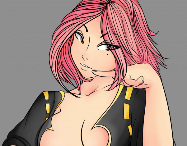 Обои картинки фото векторная графика, девушки , girls, девушка, взгляд, фон