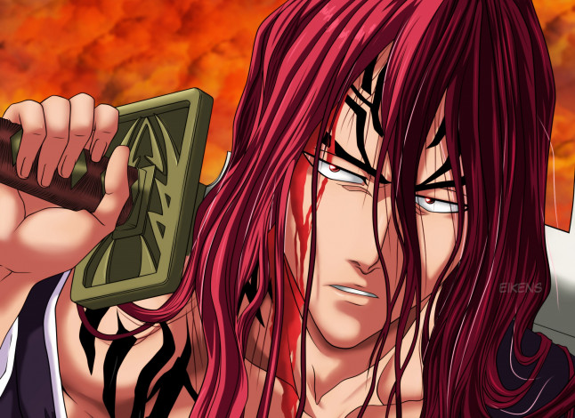 Обои картинки фото аниме, bleach, ренджи