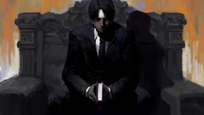 Обои картинки фото аниме, hunter x hunter, куроро