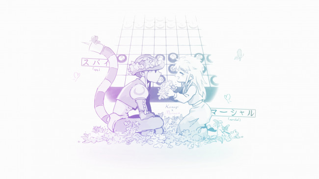 Обои картинки фото аниме, hunter x hunter, меруэм, камуги