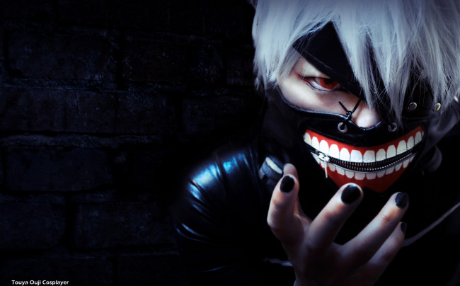 Обои картинки фото разное, cosplay , косплей, токийский, гуль, канки