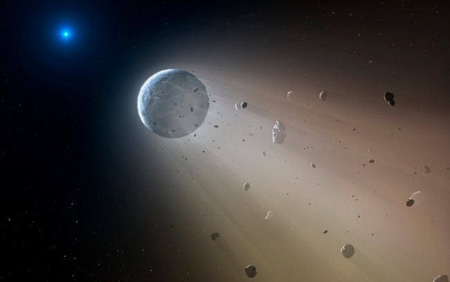 Обои картинки фото космос, арт, планета