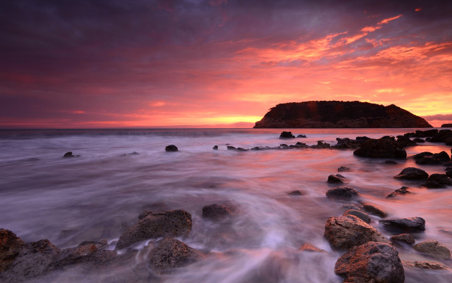 Обои картинки фото природа, побережье, камни, море