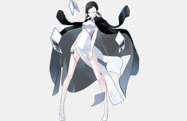 Обои картинки фото аниме, devil survivor, девушка