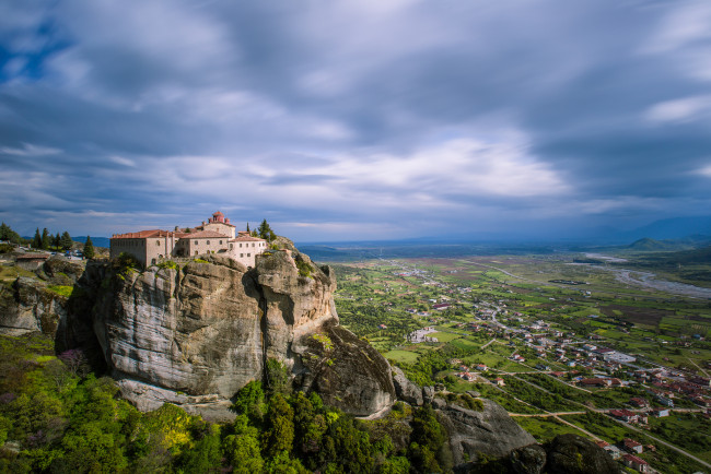 Обои картинки фото st,  stephen monastery - meteora - greece, города, - православные церкви,  монастыри, монастырь