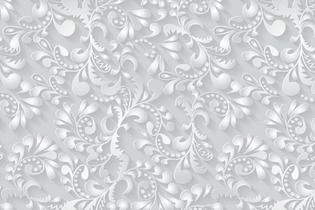 Обои картинки фото векторная графика, графика , graphics, объем, узор, листья