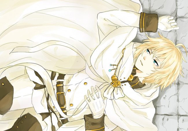 Обои картинки фото аниме, owari no seraph, микаэла