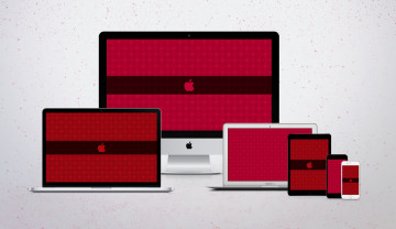 Картинка компьютеры мониторы +ноутбуки фон узор цвета