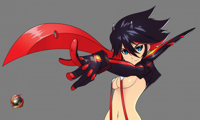 Обои картинки фото компьютеры, mozilla firefox, логотип, фон, взгляд, девушка