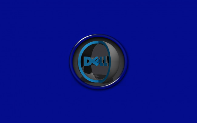 Обои картинки фото компьютеры, dell, фон, логотип