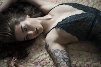 Картинка девушка девушки -unsort+ брюнетки темноволосые модель