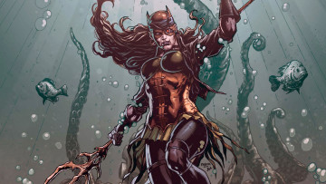 Картинка рисованное комиксы девушка